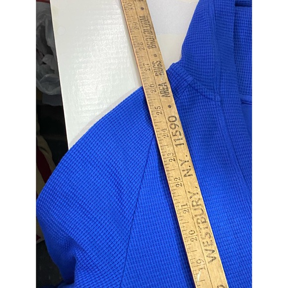 Vintage Nike Team Florida Gators Womens Size XL V-Neck Thermal Hoodie Blue - Picture 5 of 12